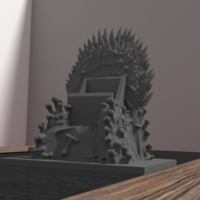 Small throne for iphone 6 3D Printing 175958