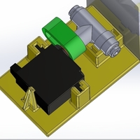 Small Servo operated valve 3D Printing 176376