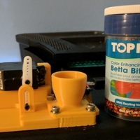 Small Automatic Fish Feeder 3D Printing 176411
