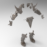 Small Berserker ORC ARMOR - Cosplay 3D Printing 176472