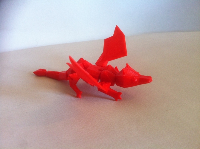 My Pet Dragon - Jointed - No support 3D Print 176790