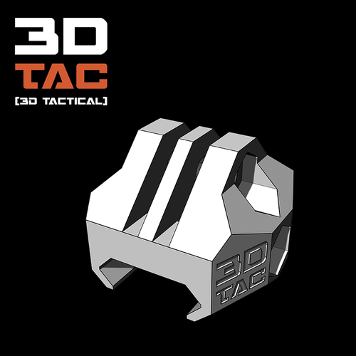 3DTAC / GoPro Clip for Airsoft Rails 3D Print 177087 3DTAC / GoPro Clip for Airsoft Rails 3D Print 177087