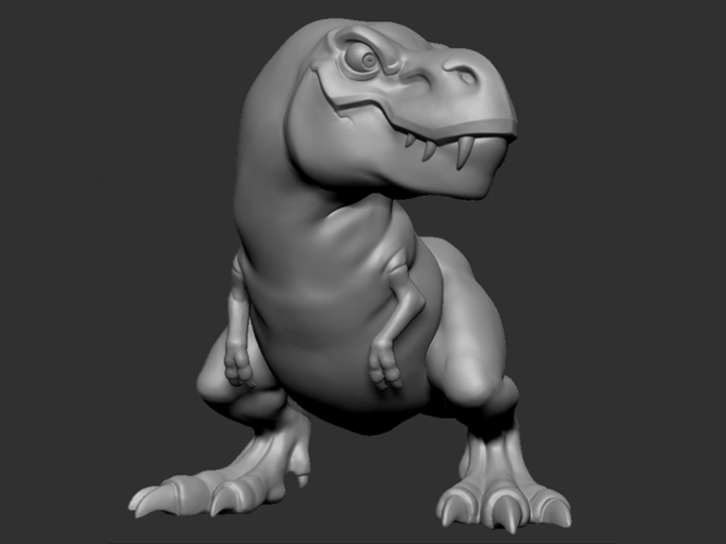 T-Rex 3D Print 178188 T-Rex 3D Print 178188