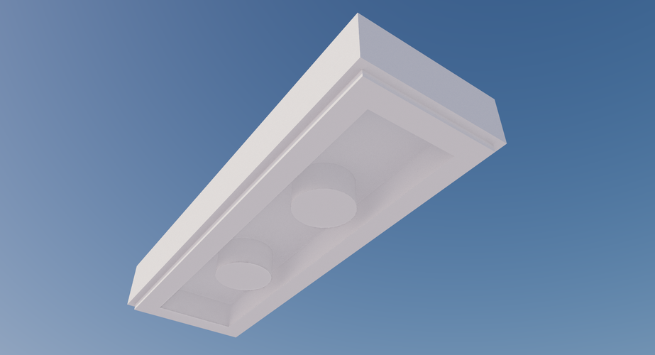 LEGO Brick-1X3-F 3D Print 178327 LEGO Brick-1X3-F 3D Print 178327