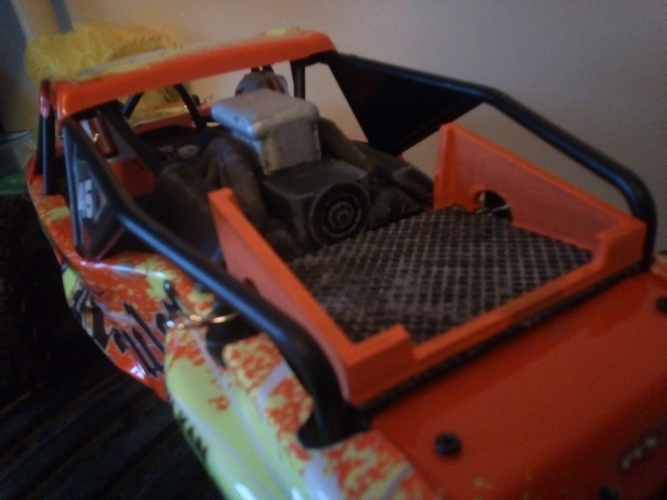 FTX Mauler Engine, Deck Plate and Surround 3D Print 178485 FTX Mauler Engine, Deck Plate and Surround 3D Print 178485