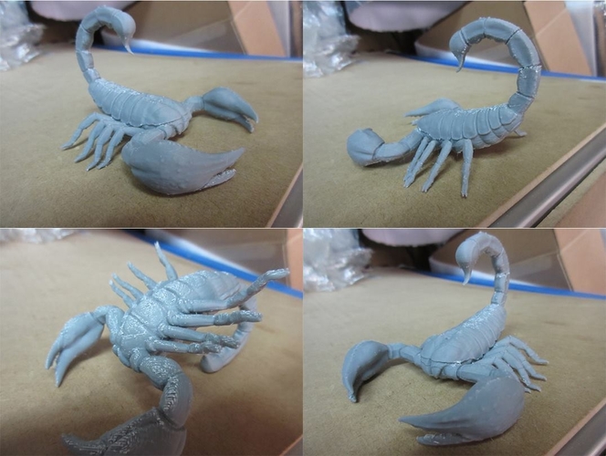 Scorpion 3D Print Model 3D Print 178539 Scorpion 3D Print Model 3D Print 178539
