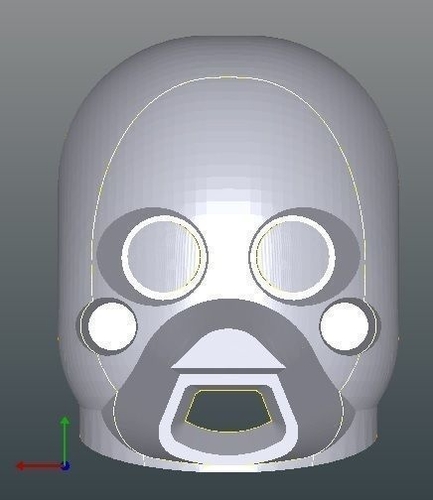 Tusken Raider Star Wars ANH Head 3D Print 178674