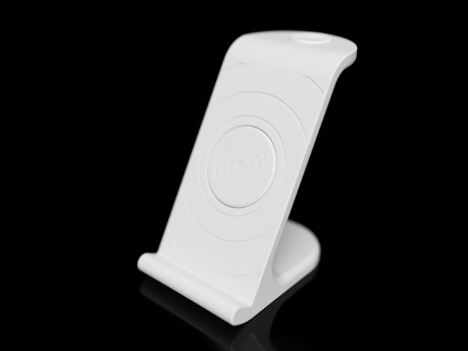 $10 IPhoneX Wireless Charging Stand 3D Print 178866 $10 IPhoneX Wireless Charging Stand 3D Print 178866