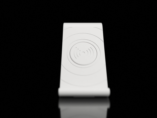 $10 IPhoneX Wireless Charging Stand 3D Print 178868 $10 IPhoneX Wireless Charging Stand 3D Print 178868