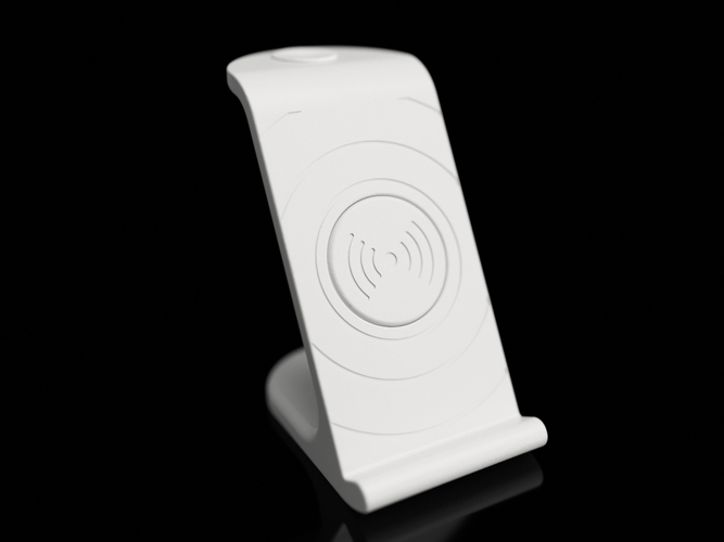 $10 IPhoneX Wireless Charging Stand 3D Print 178874 $10 IPhoneX Wireless Charging Stand 3D Print 178874