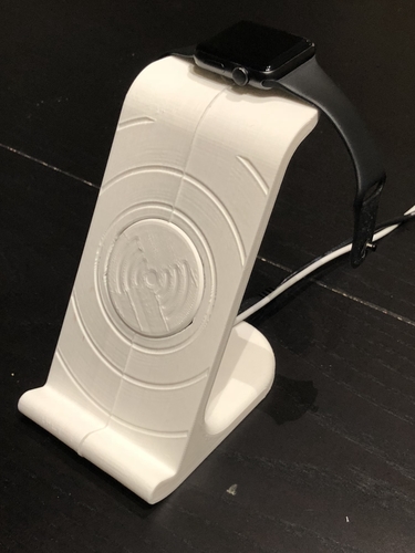 $10 IPhoneX Wireless Charging Stand 3D Print 178892 $10 IPhoneX Wireless Charging Stand 3D Print 178892