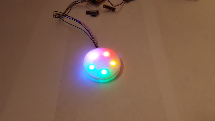 Simple LED Base for lamp shades 3D Print 179008