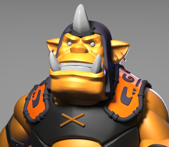 Orc Alchemist 3D print model 3D Print 179841 Orc Alchemist 3D print model 3D Print 179841
