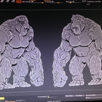 The King King of Tokyo fan art - Semi articulated model - Thumbnail 4