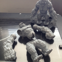 The King King of Tokyo fan art - Semi articulated model - Thumbnail 5