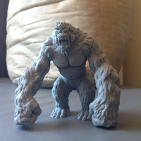 The King King of Tokyo fan art - Semi articulated model - Thumbnail 6