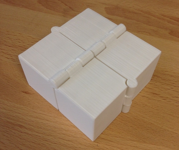 Four Hinged Boxes 3D Print 180017