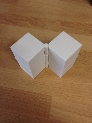 Four Hinged Boxes 3D Print 180019