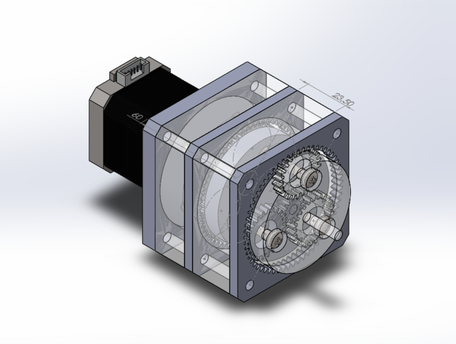 Nema 17 Gearbox 3D Print 180138