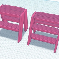Small Step stool 3D Printing 180549