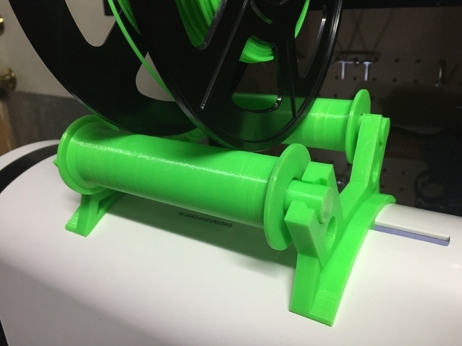 Robo 3D top mounted spool roller 3D Print 180550