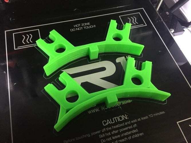 Robo 3D top mounted spool roller 3D Print 180552