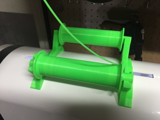 Robo 3D top mounted spool roller 3D Print 180553