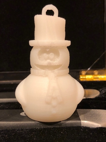 snowman ornament 3D Print 180764 snowman ornament 3D Print 180764