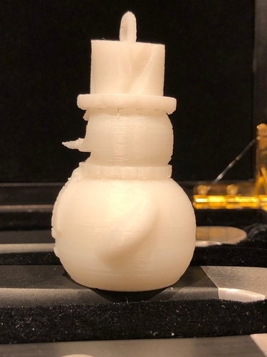 snowman ornament 3D Print 180765 snowman ornament 3D Print 180765