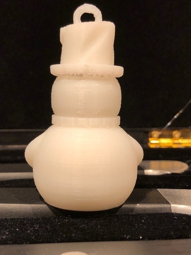 snowman ornament 3D Print 180766 snowman ornament 3D Print 180766