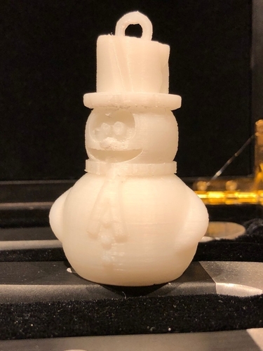 snowman ornament 3D Print 180767 snowman ornament 3D Print 180767