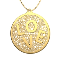 Small Necklace Love 3D Printing 18079