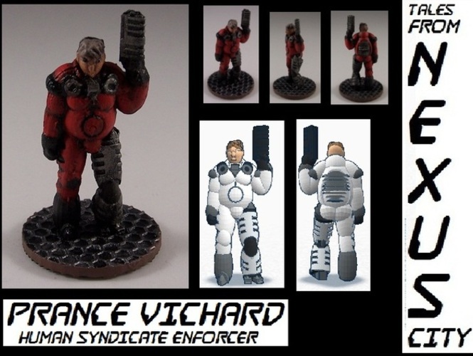 PranceVichard Human Syndicate Enforcer 3D Print 1808