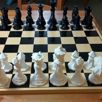 Faceted Chess Set - Thumbnail 4
