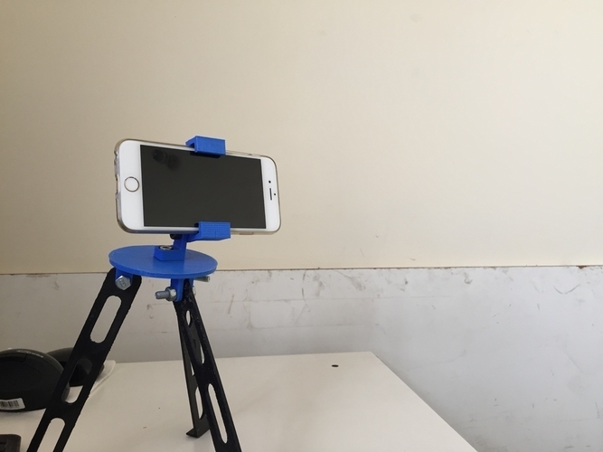 Tripod for iphone and go pro 3D Print 180919
