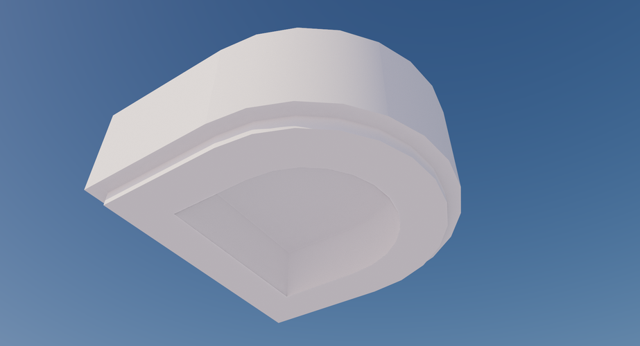 LEGO Brick-1X1-F-SR 3D Print 181182 LEGO Brick-1X1-F-SR 3D Print 181182