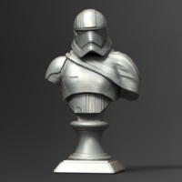 Small Captain Galaxy Bust Fan Art 3D Printing 181244
