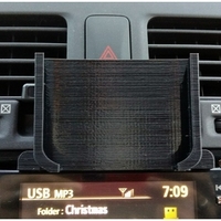 Moto G4/G4+ phone holder with car CD player adapter - Thumbnail 2