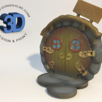 Small Fairy Door 3D Printing 181429