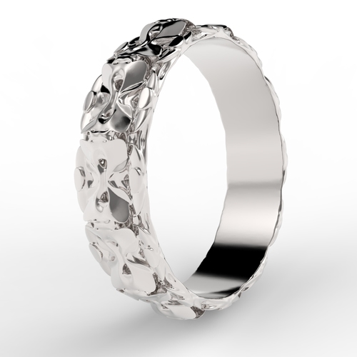Bow Ring from the Angel Swoop collection 3D Print 18166 Bow Ring from the Angel Swoop collection 3D Print 18166