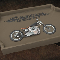 Small Harley Davidson Sportster Sign 3D Printing 181690