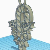 Small Candy Cane Ornament  3D Printing 182302