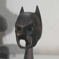 Small Batman Dark Knight mask 3D Printing 182459