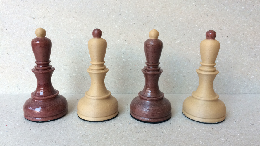Dubrovnik Style Chess Set 3D Print 182565 Dubrovnik Style Chess Set 3D Print 182565