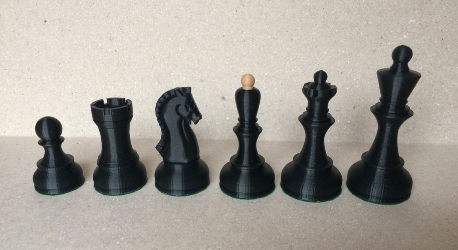 Dubrovnik Style Chess Set 3D Print 182566 Dubrovnik Style Chess Set 3D Print 182566