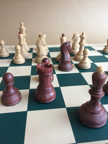 Dubrovnik Style Chess Set 3D Print 182571 Dubrovnik Style Chess Set 3D Print 182571