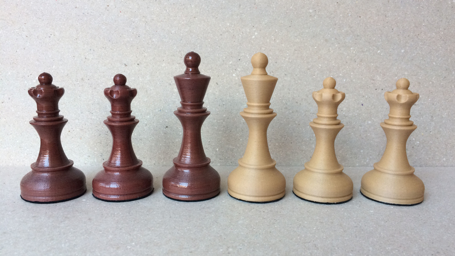 Dubrovnik Style Chess Set 3D Print 182574 Dubrovnik Style Chess Set 3D Print 182574