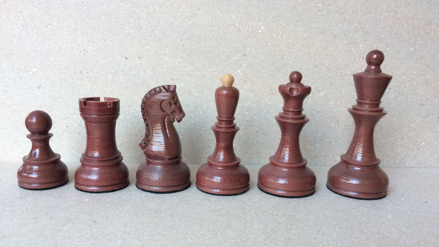 Dubrovnik Style Chess Set 3D Print 182577 Dubrovnik Style Chess Set 3D Print 182577