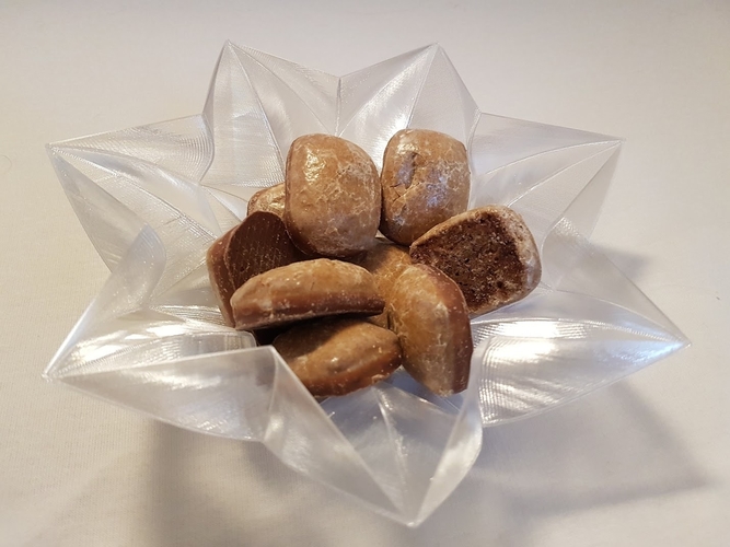 Christmas Cookie Bowl 3D Print 183231 Christmas Cookie Bowl 3D Print 183231