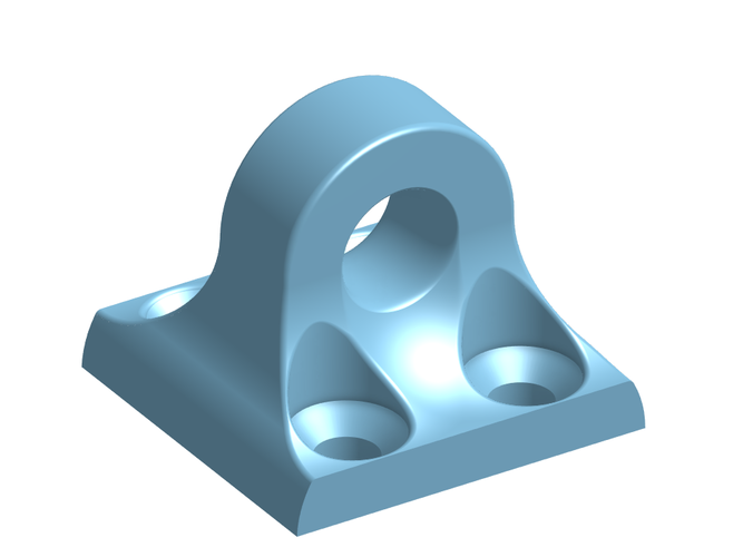 Eyeplate 3D Print 183918 Eyeplate 3D Print 183918